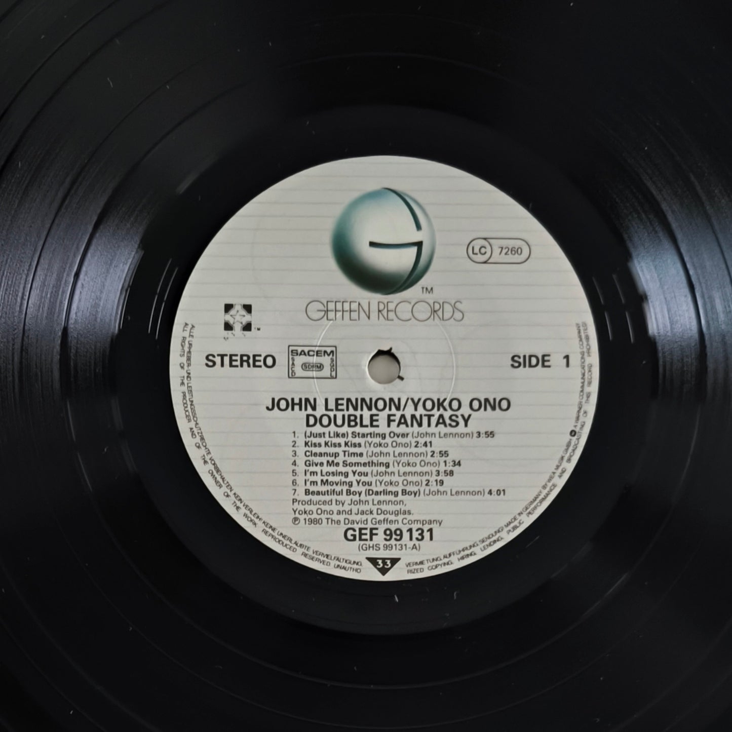 JOHN LENNON & YOKO ONO - Double Fantasy