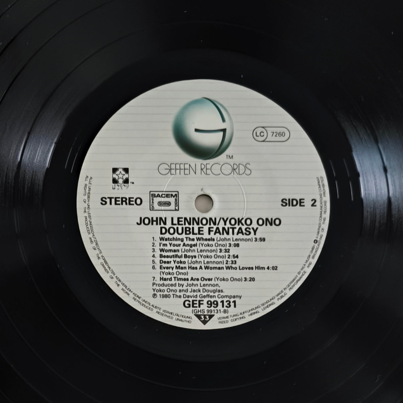 JOHN LENNON & YOKO ONO - Double Fantasy