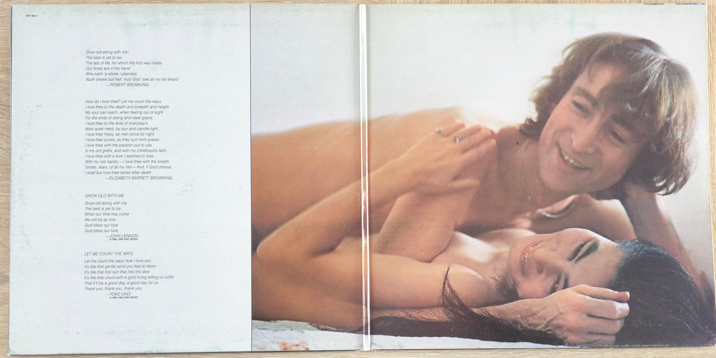 JOHN LENNON & YOKO ONO - Milk And Honey