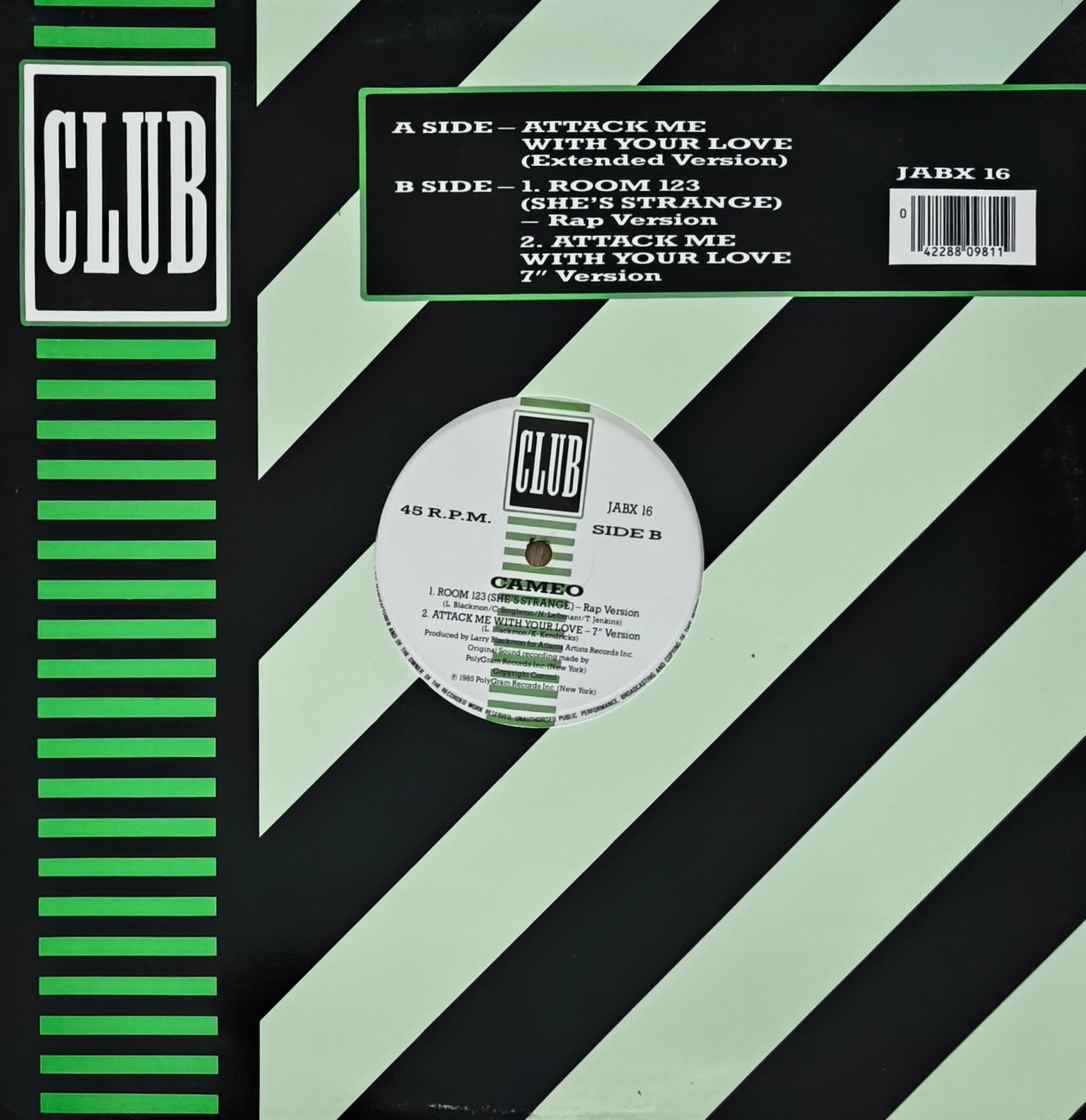 CAMEO - Attack Me With Your Love (Extended Version)