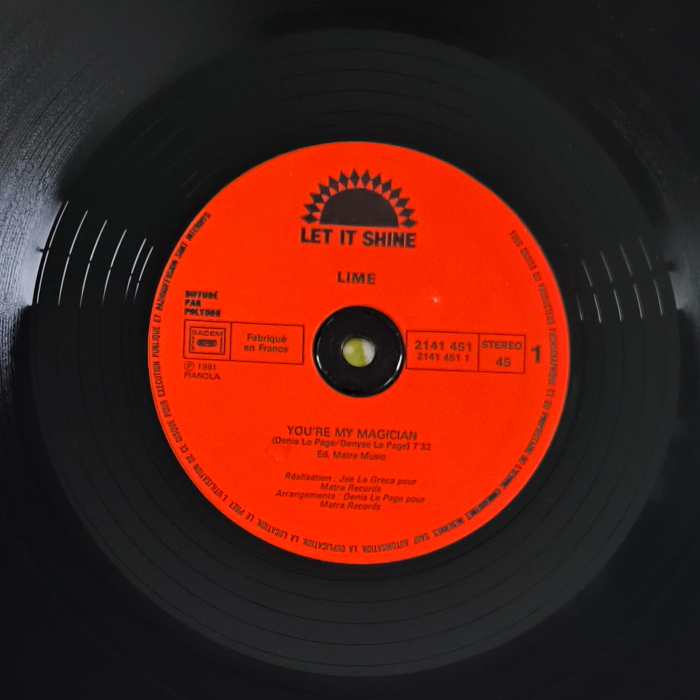 LIME - You're My Magician / Agent 406