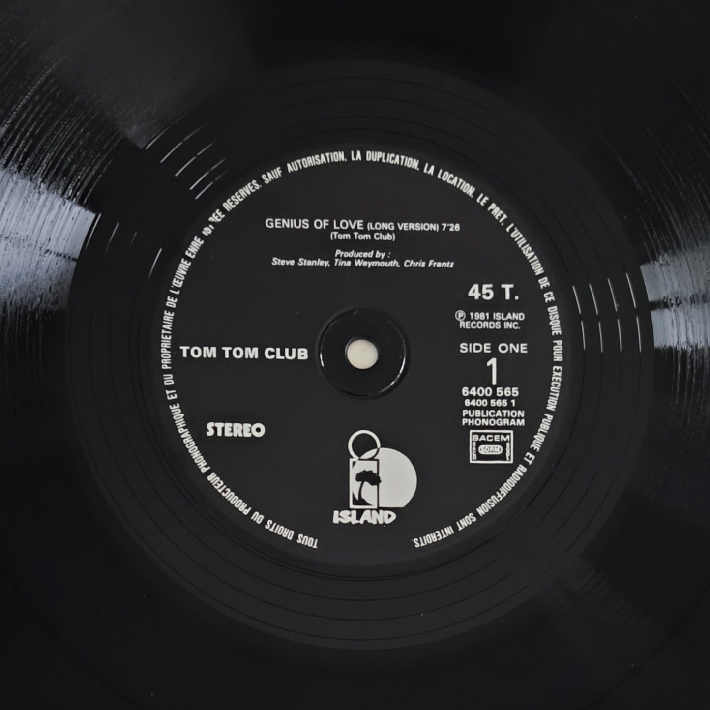 TOM TOM CLUB - Genius Of Love