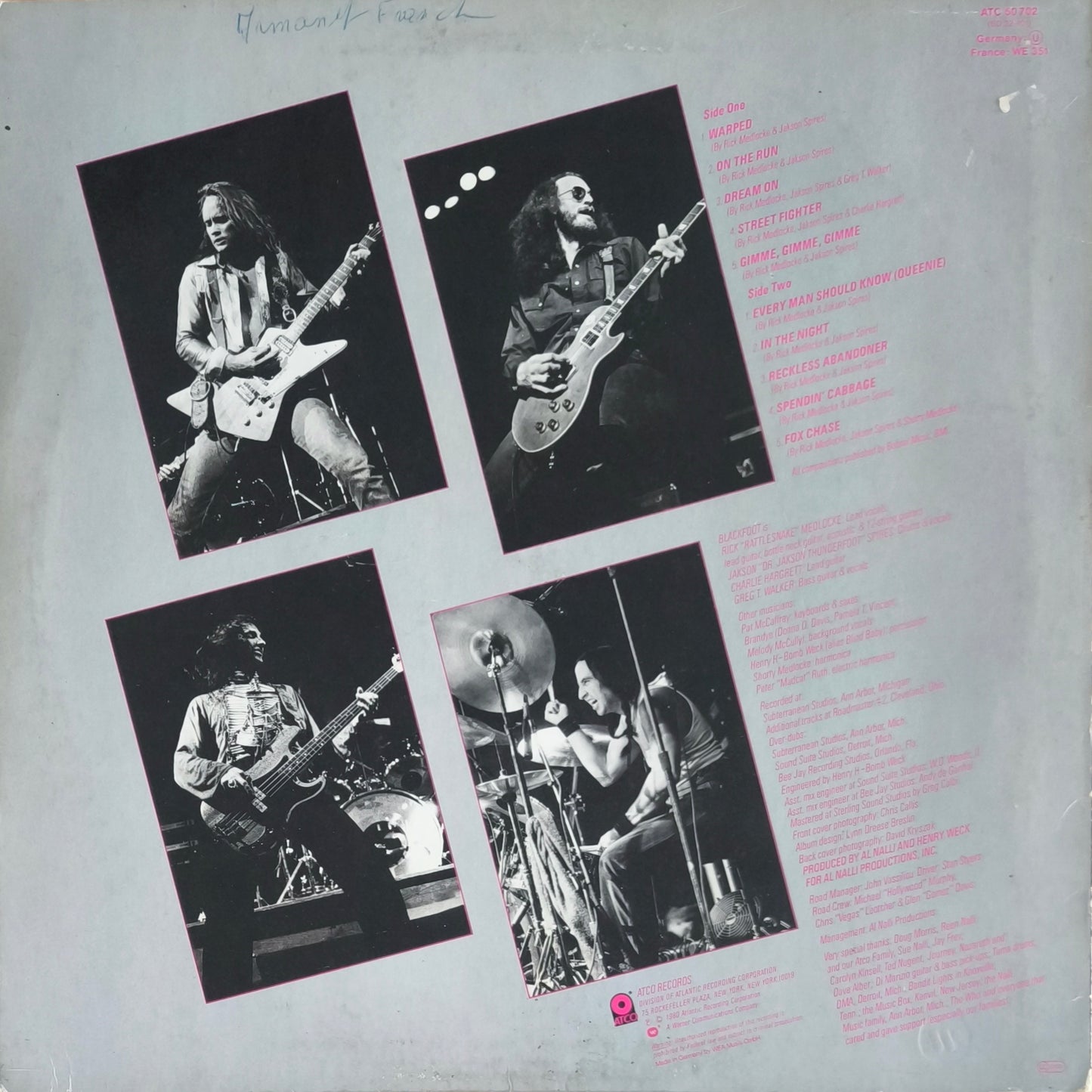 BLACKFOOT - Tomcattin'