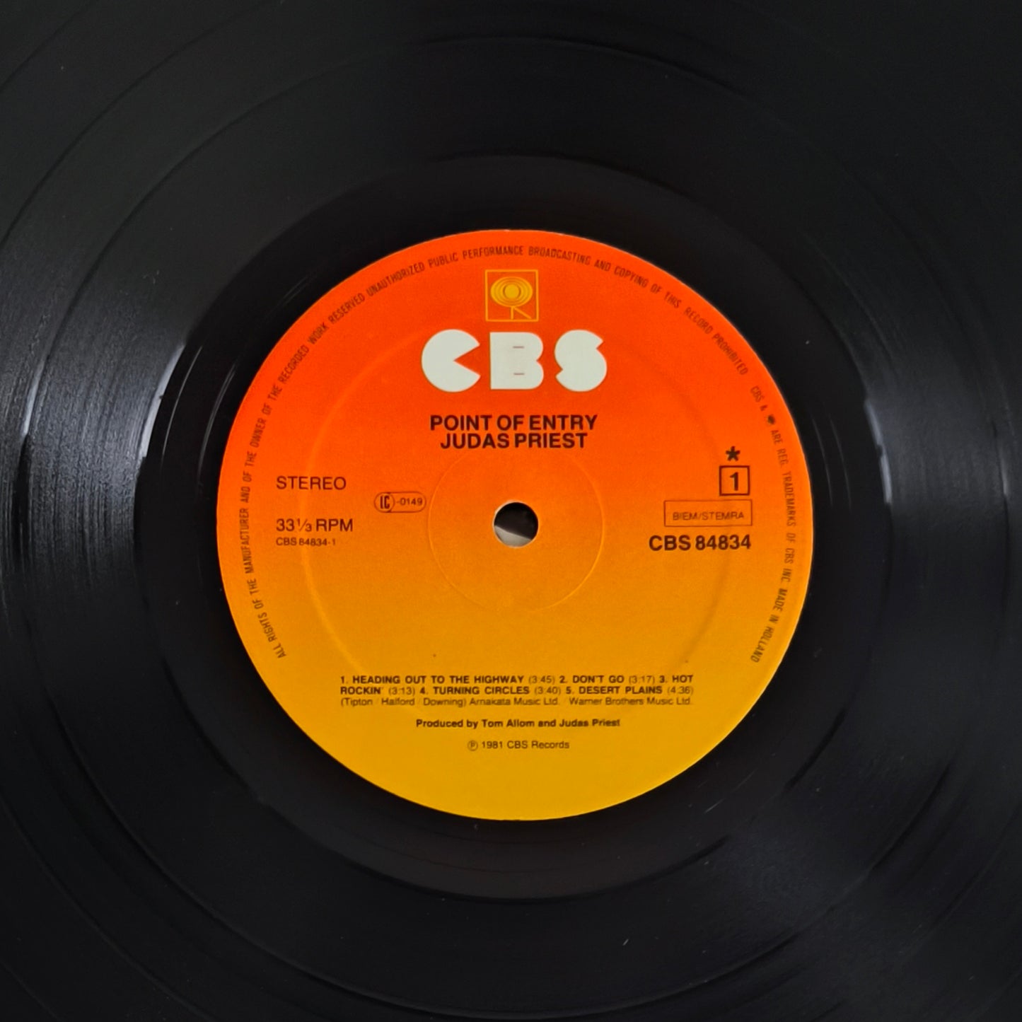 JUDAS PRIEST - Point Of Entry