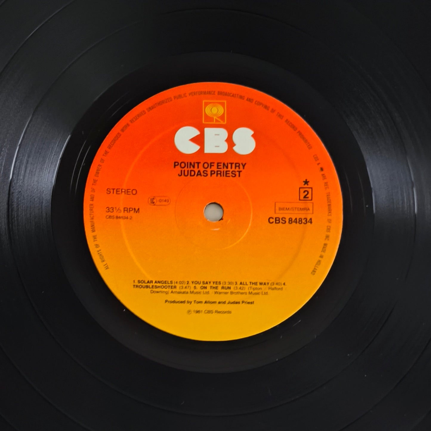 JUDAS PRIEST - Point Of Entry