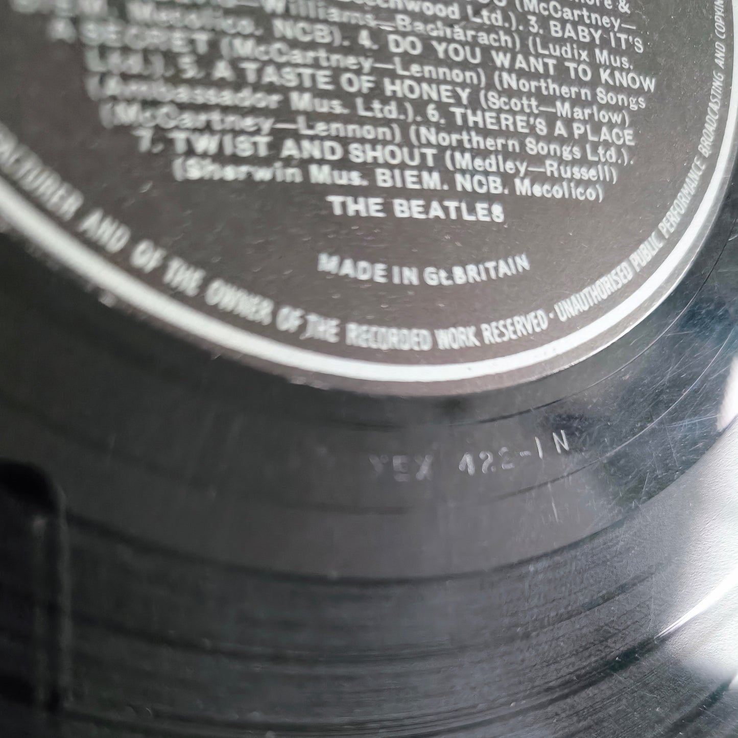 THE BEATLES - Please Please Me (Pressage Mono UK 1963)