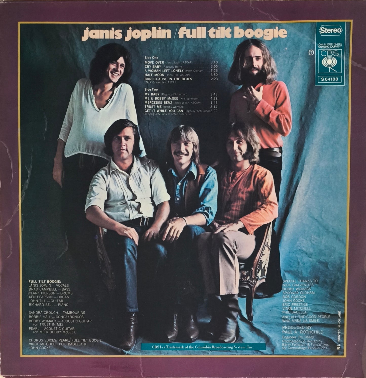 JANIS JOPLIN - Pearl