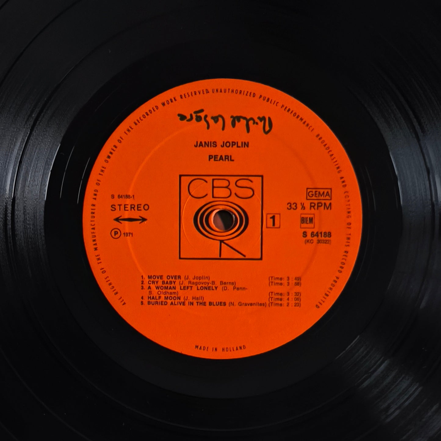 JANIS JOPLIN - Pearl