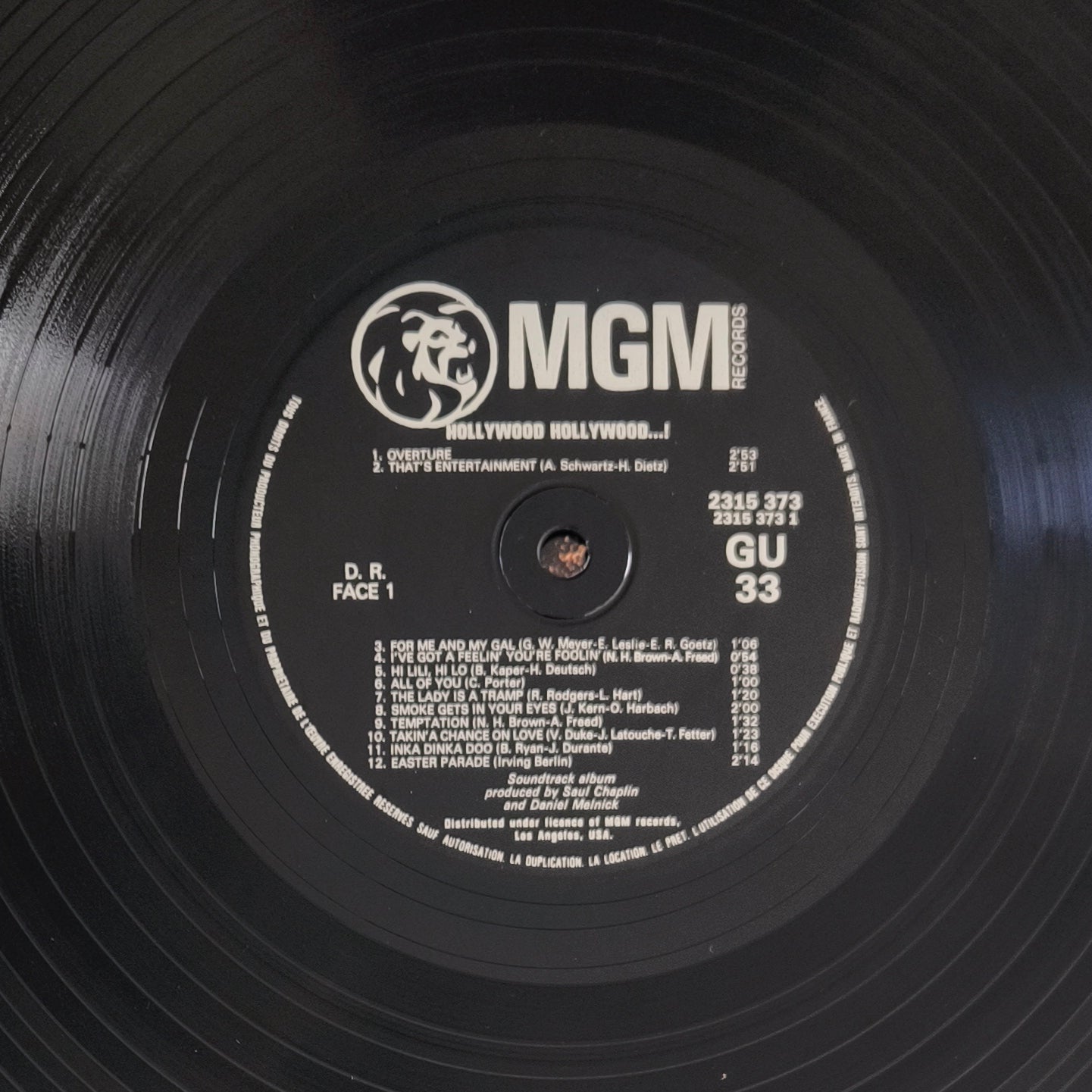 THAT'S ENTERTAINMENT PART 2 - Music From The Motion Picture Soundtrack