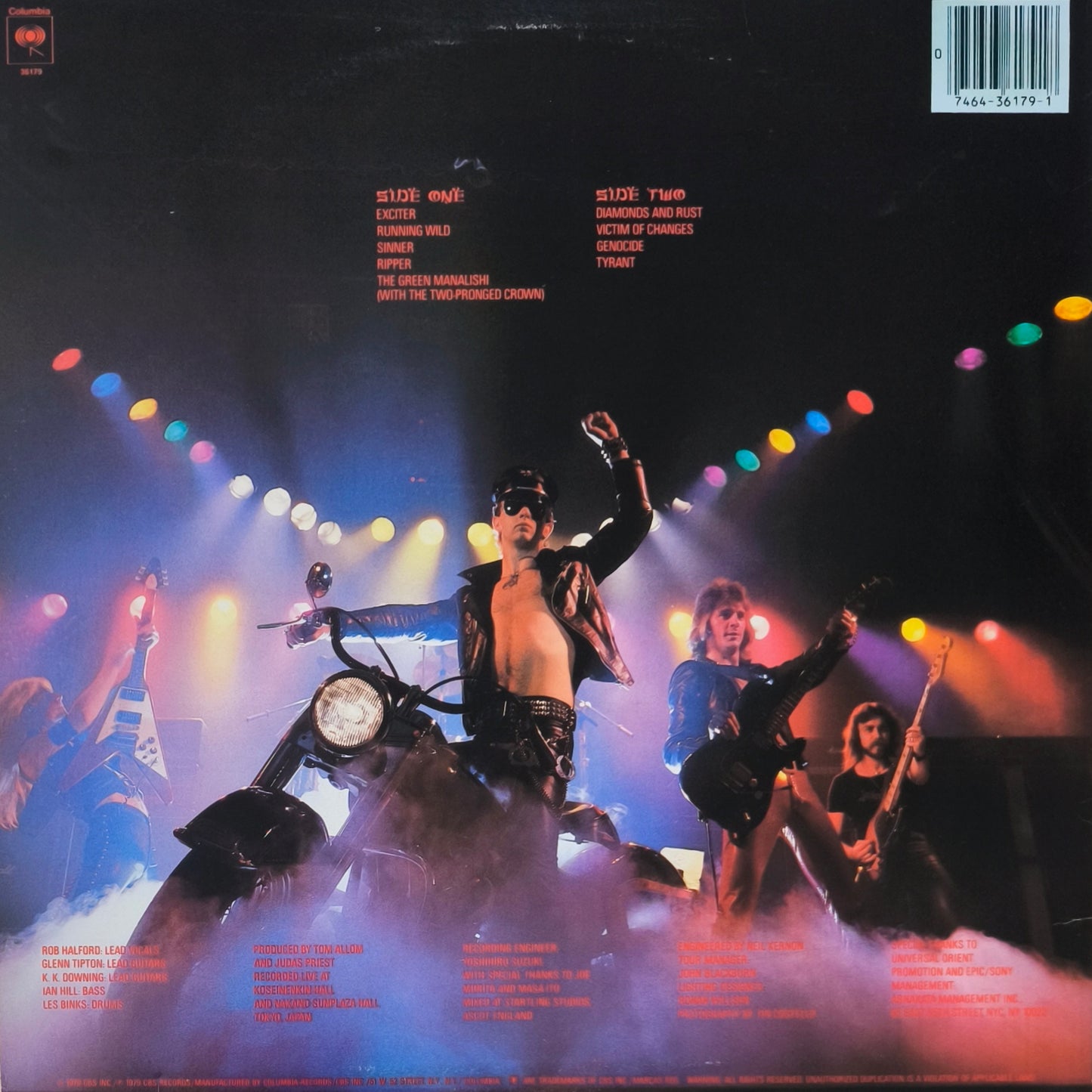 JUDAS PRIEST - Unleashed In The East (Live In Japan) (Pressage US)