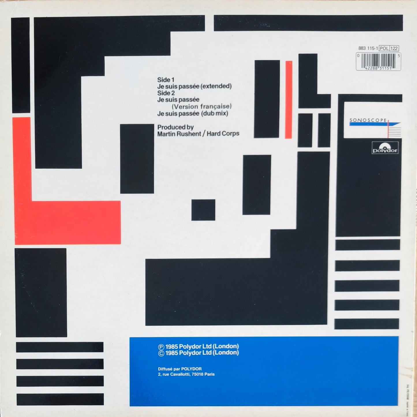 HARD CORPS - Je Suis Passée