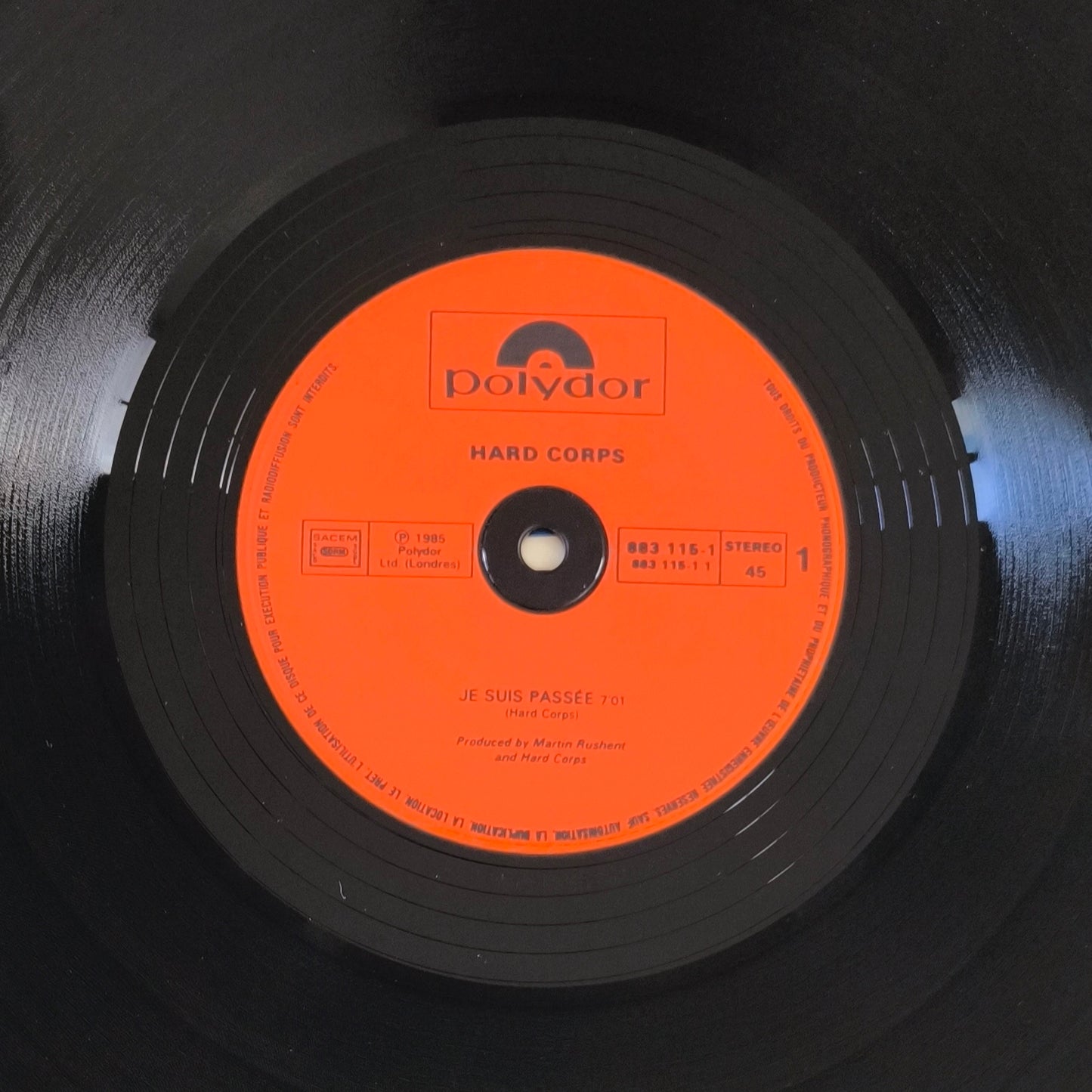 HARD CORPS - Je Suis Passée