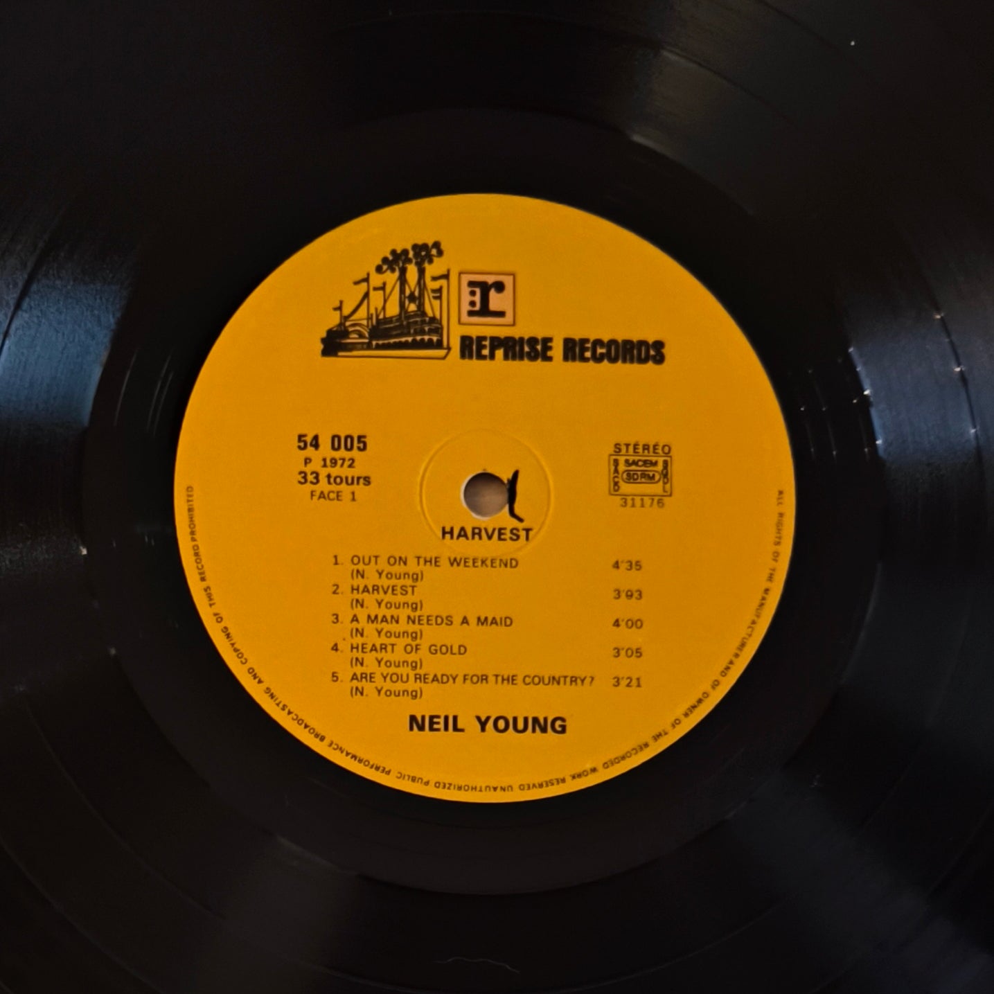 NEIL YOUNG - Harvest