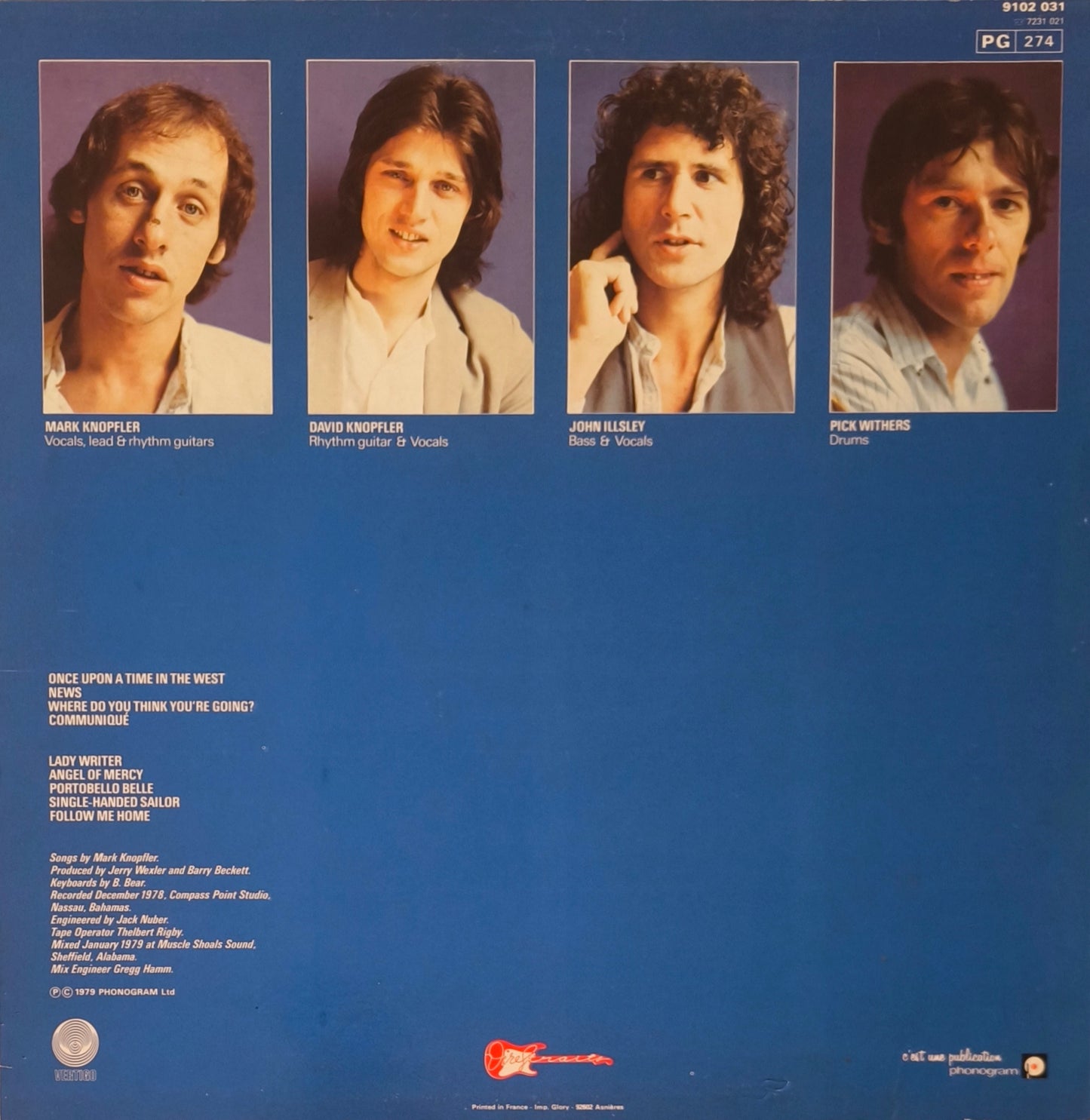 DIRE STRAITS - Communiqué