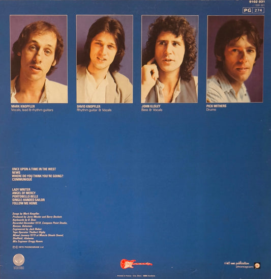 DIRE STRAITS - Communiqué