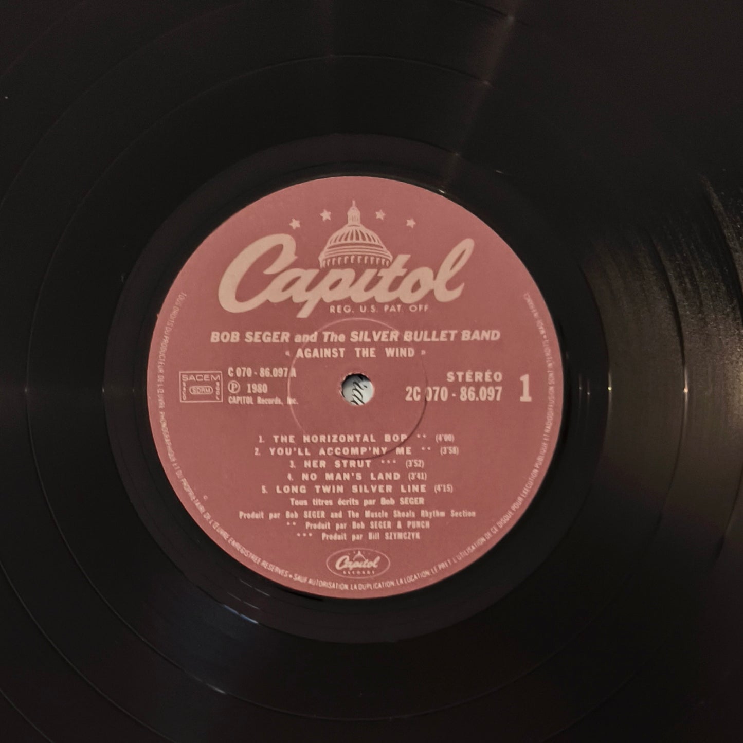 BOB SEGER AND THE SILVER BULLET BAND - Against The Wind