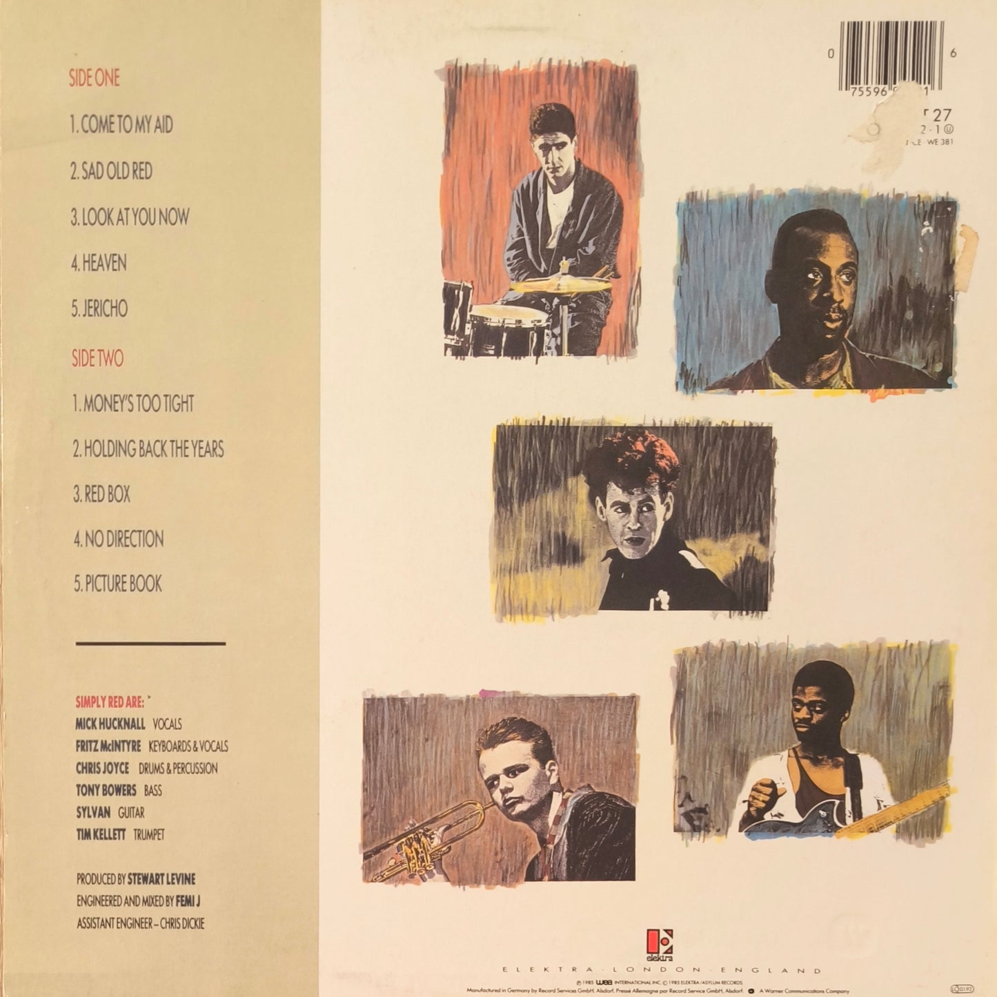 SIMPLY RED - Picture Book