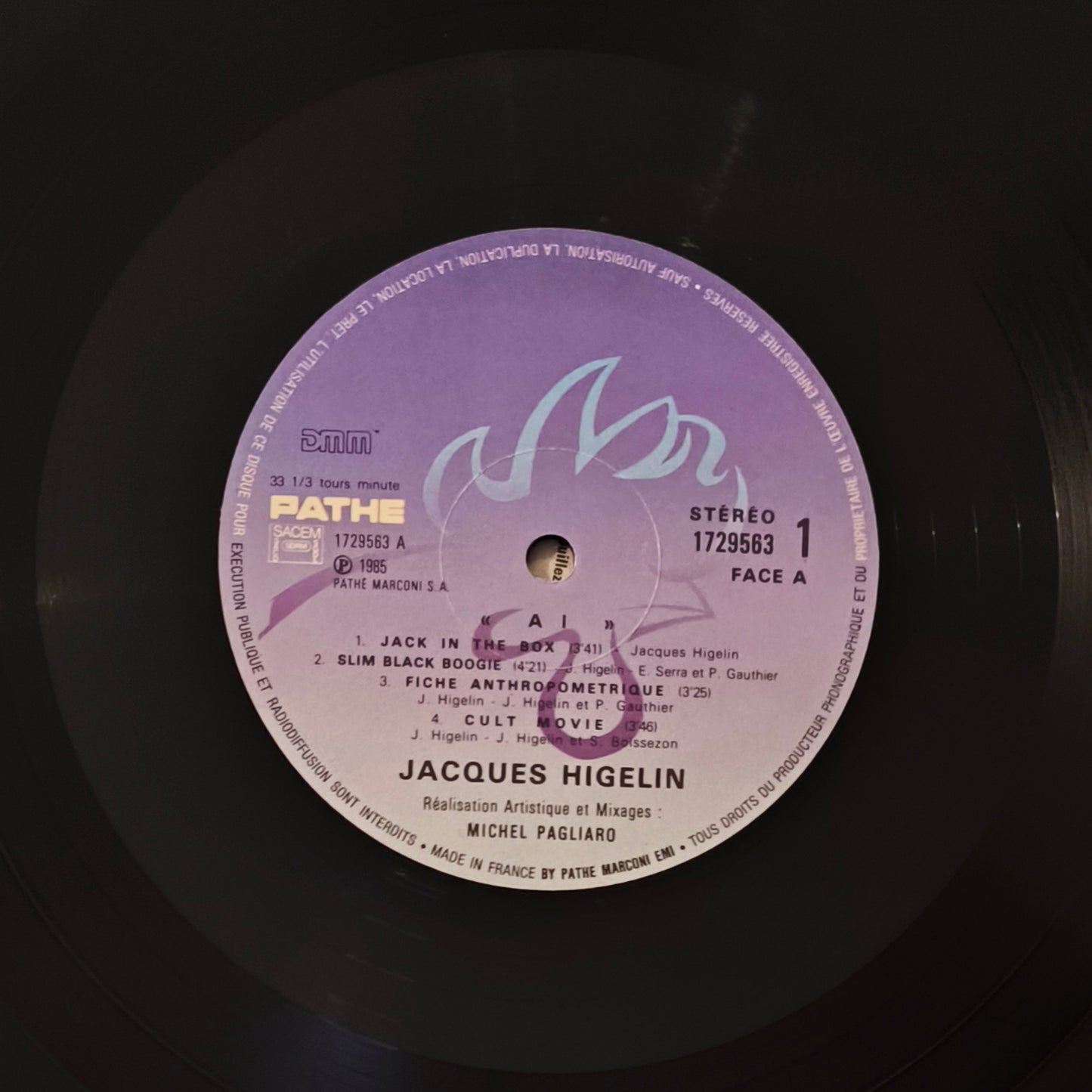 JACQUES HIGELIN - Aï