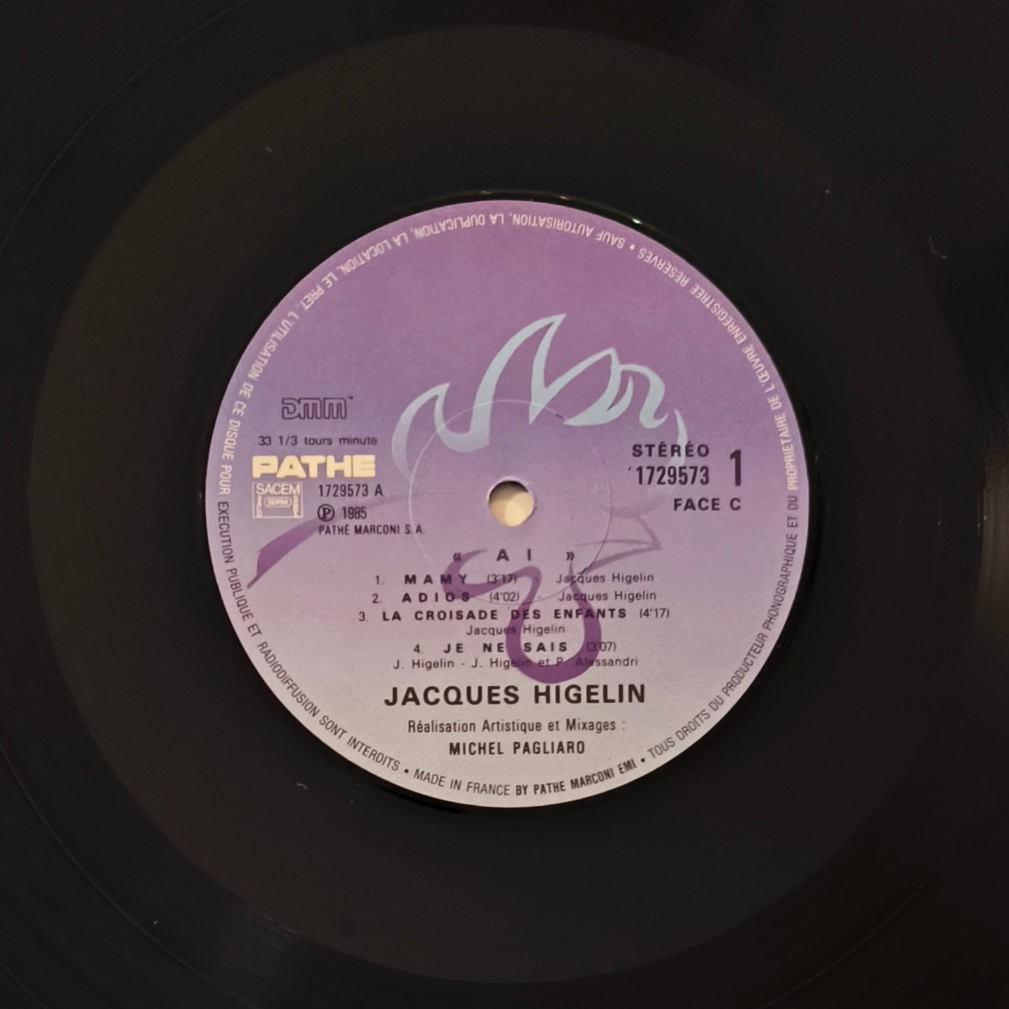 JACQUES HIGELIN - Aï