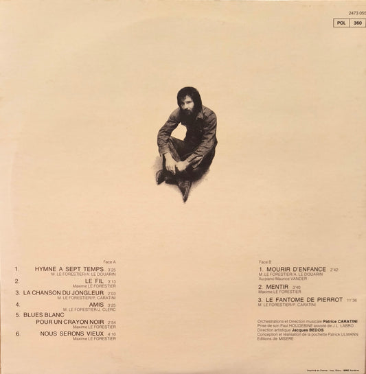 MAXIME LEFORESTIER - Hymne A Sept Temps