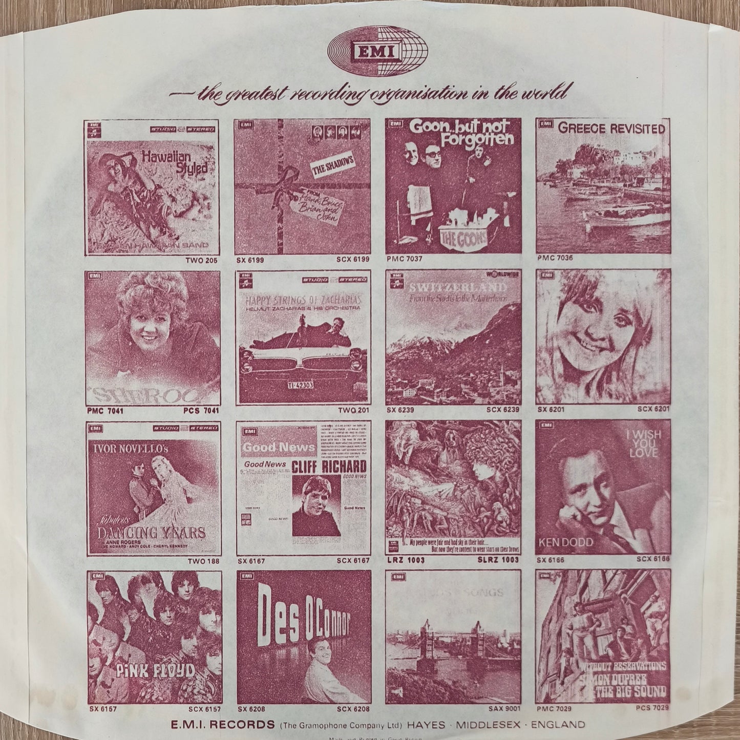 THE BEATLES - With The Beatles (pressage UK)