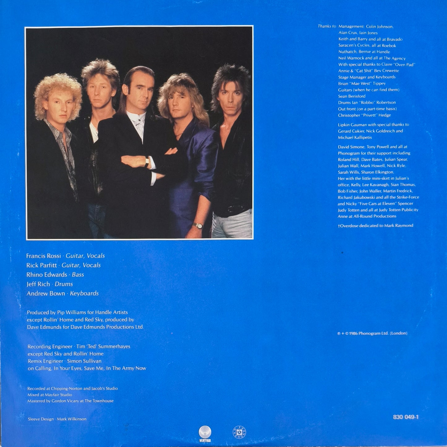 STATUS QUO - Ain't Complaining