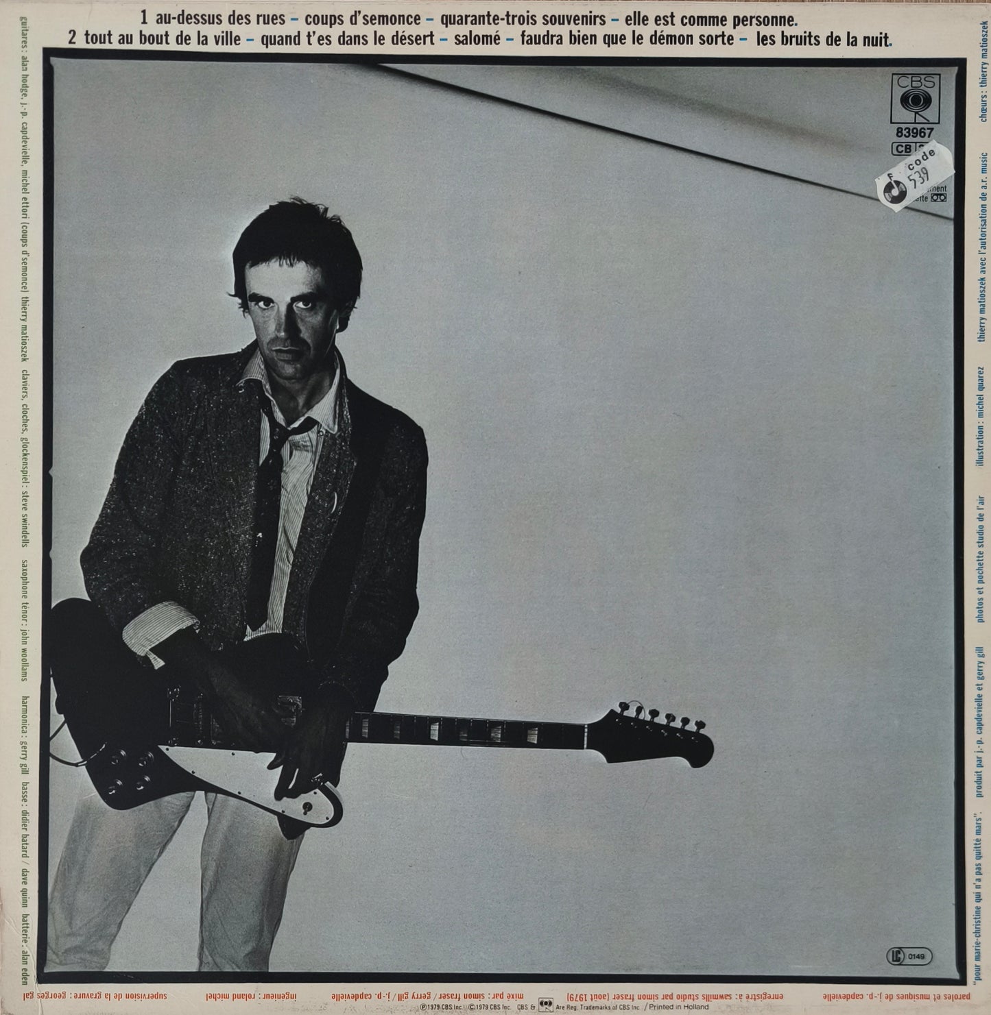 JEAN PATRICK CAPDEVIELLE - Les enfants de ténèbres et les anges de la rue