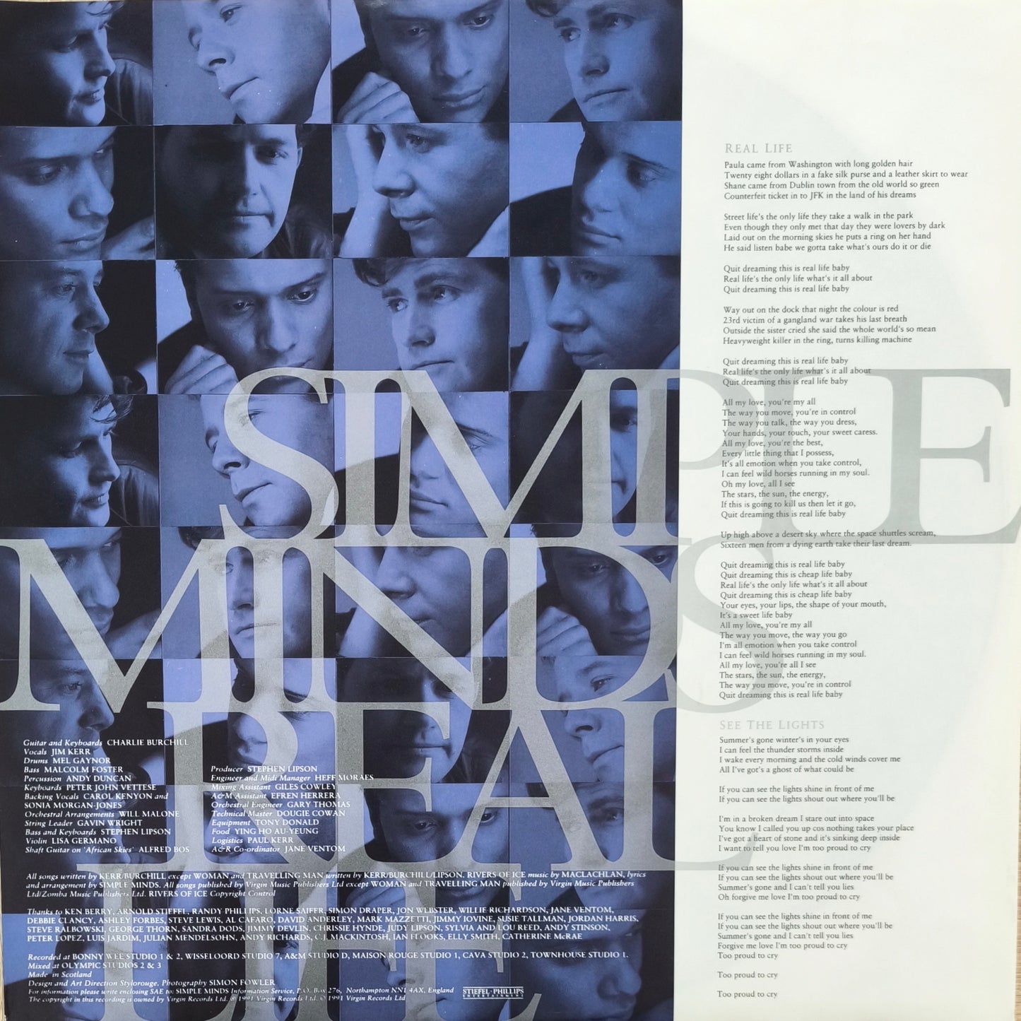 SIMPLE MINDS - Real Life