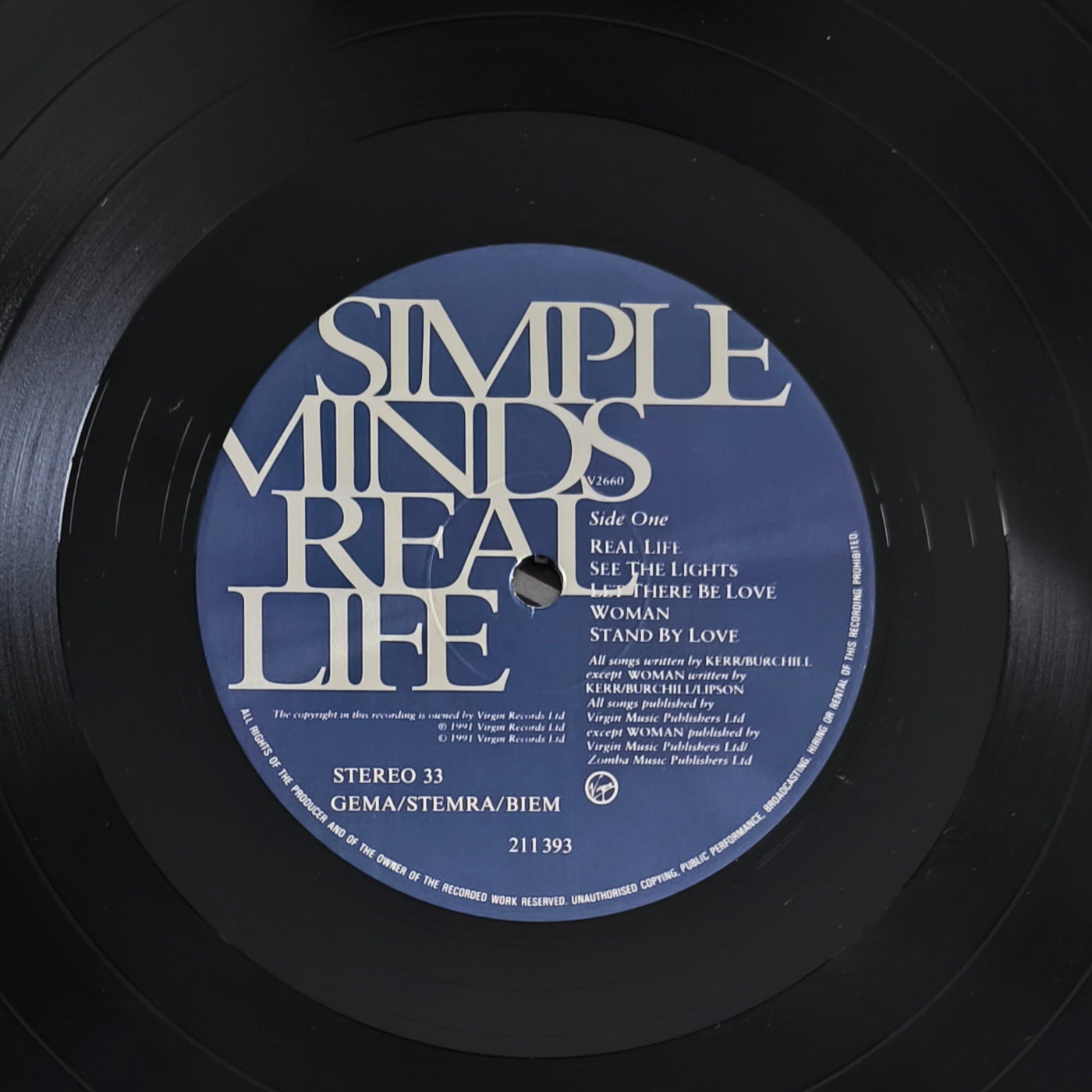SIMPLE MINDS - Real Life