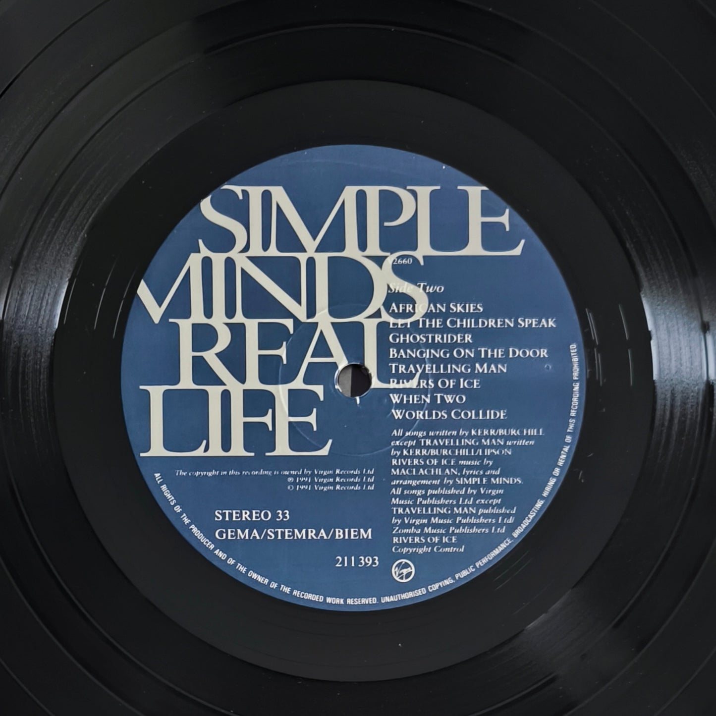 SIMPLE MINDS - Real Life