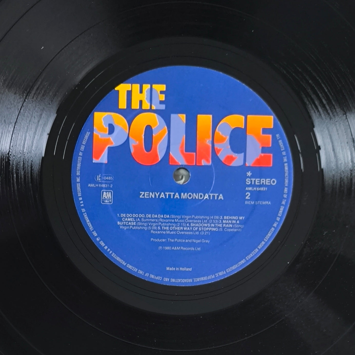 THE POLICE - Zenyatta Mondatta