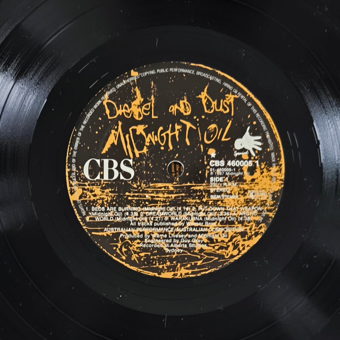 MIDNIGHT OIL - Diesel & Dust