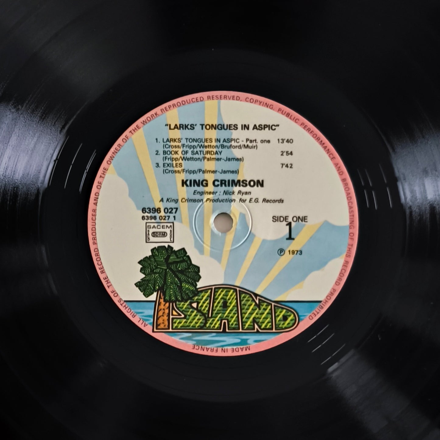 KING CRIMSON - Larks' Tongues In Aspic