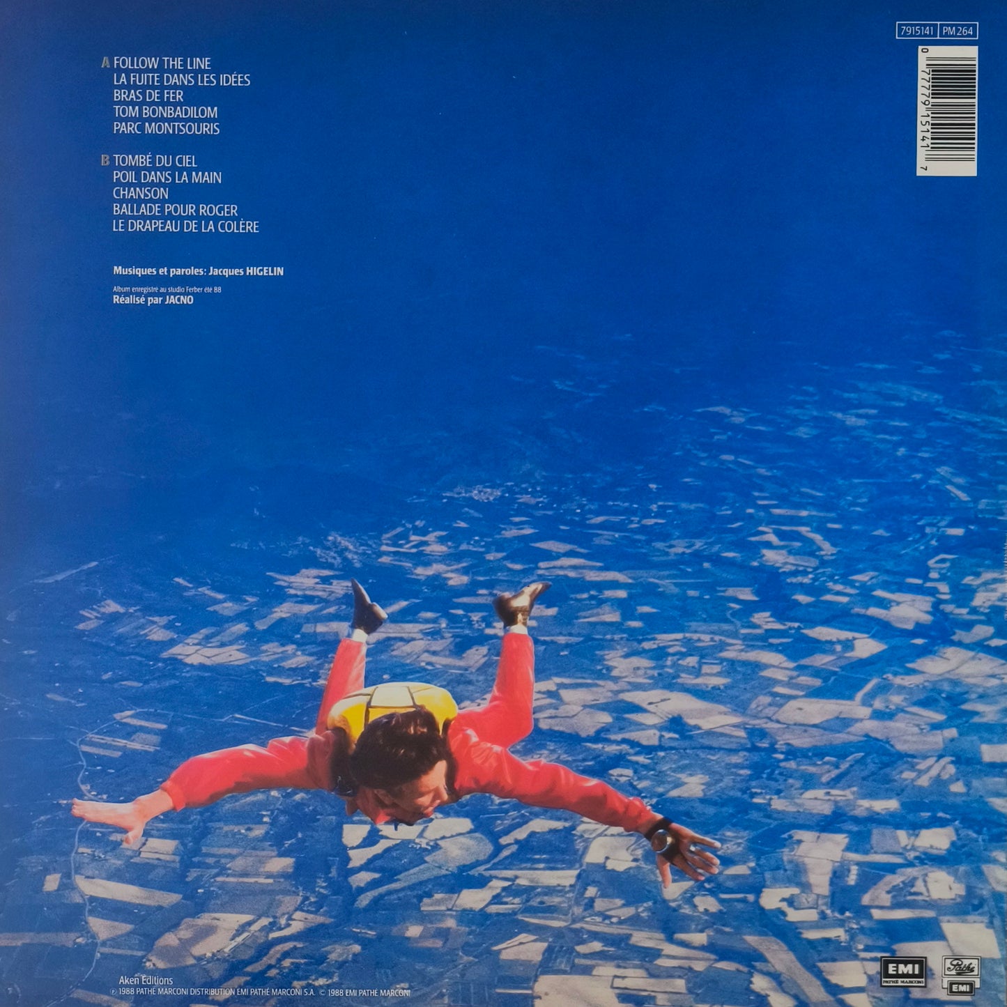 JACQUES HIGELIN - Tombé Du Ciel