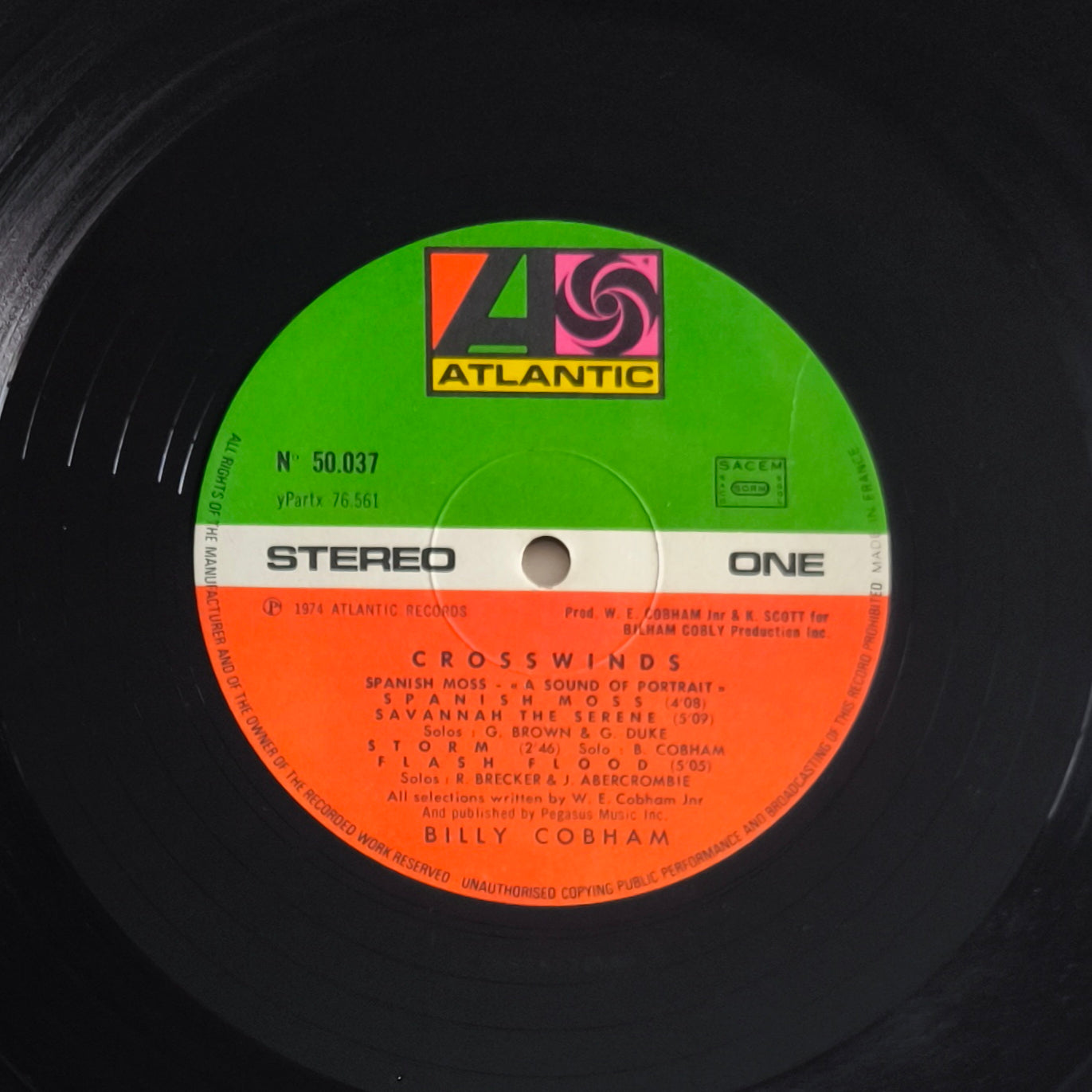 BILLY COBHAM - Crosswinds