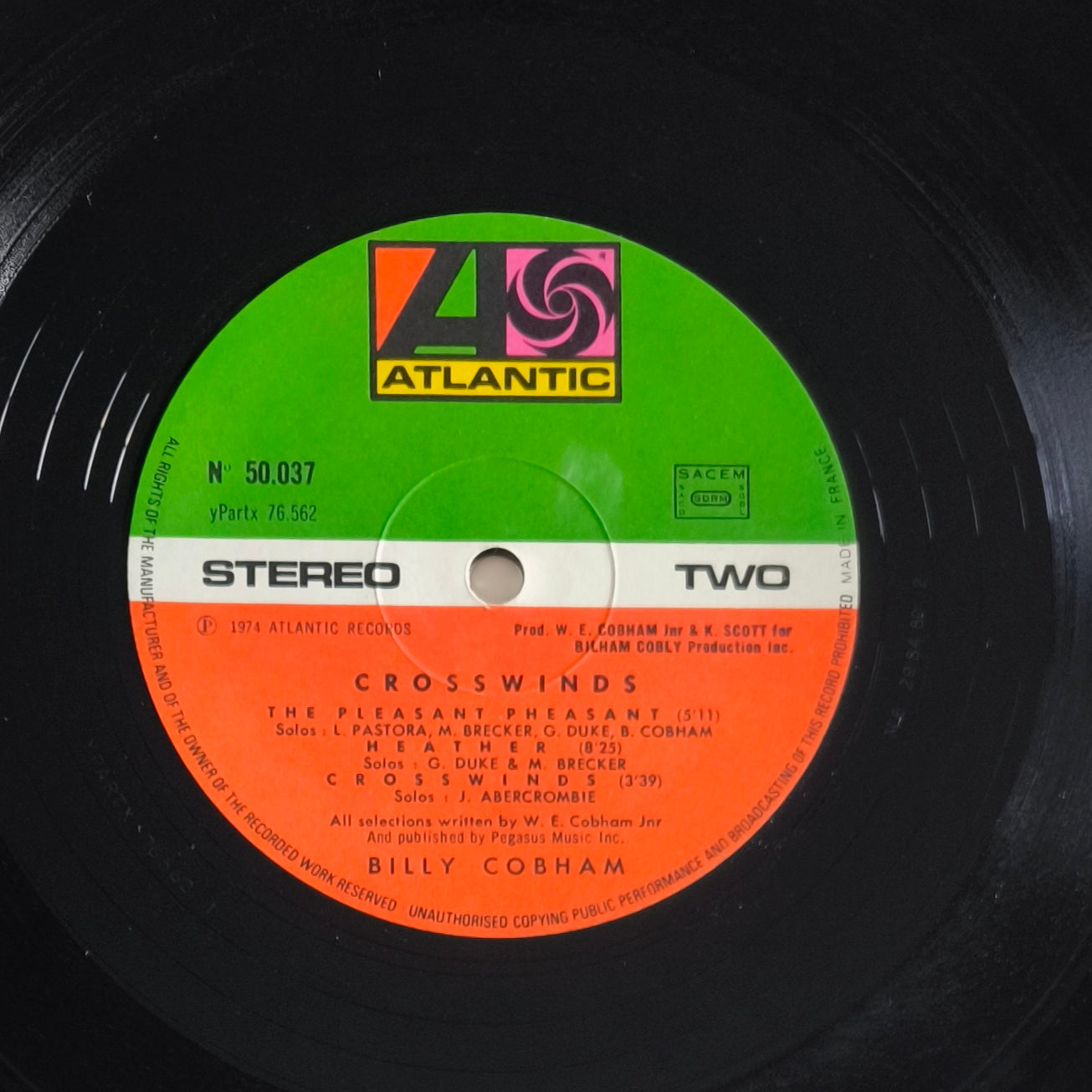 BILLY COBHAM - Crosswinds
