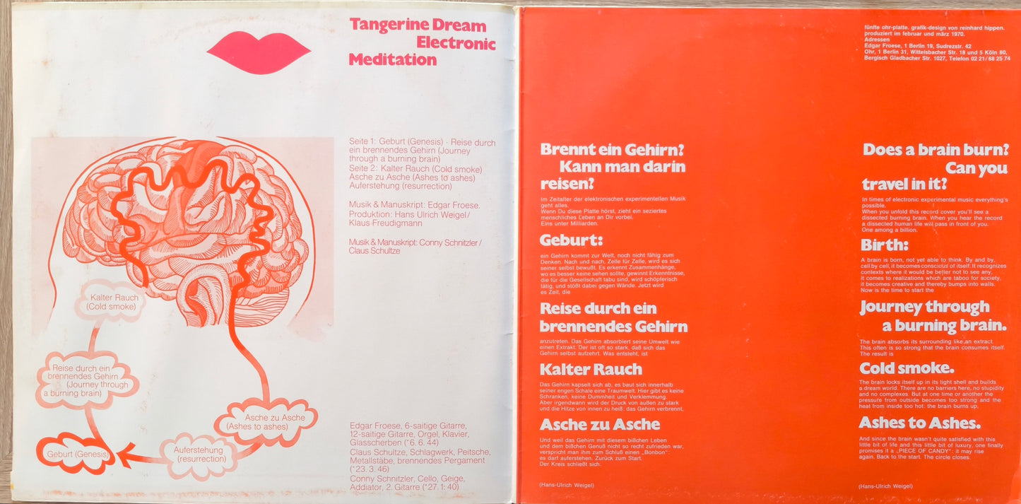 TANGERINE DREAM - Electronic Meditation