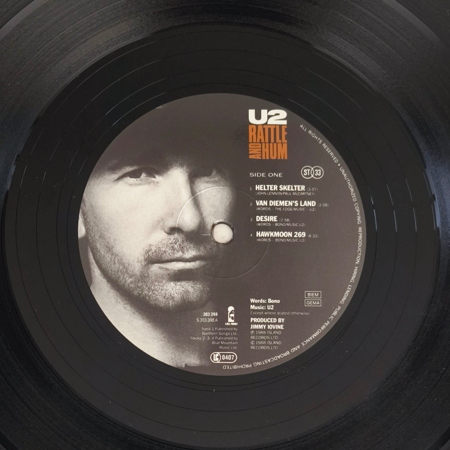 U2 - Rattle And Hum