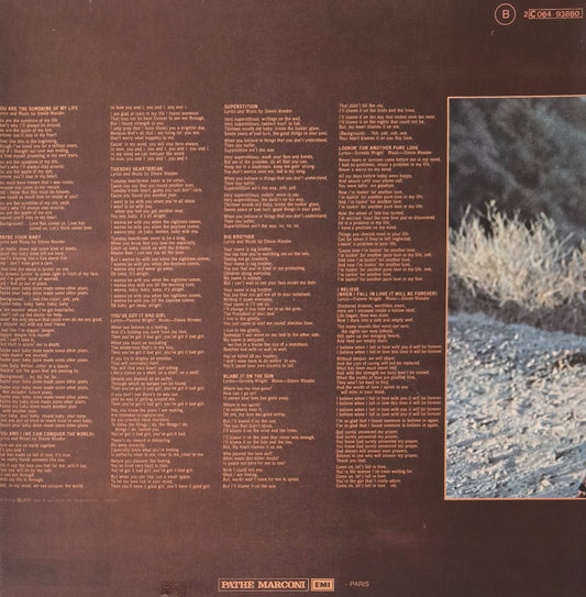 STEVIE WONDER - Talking Book