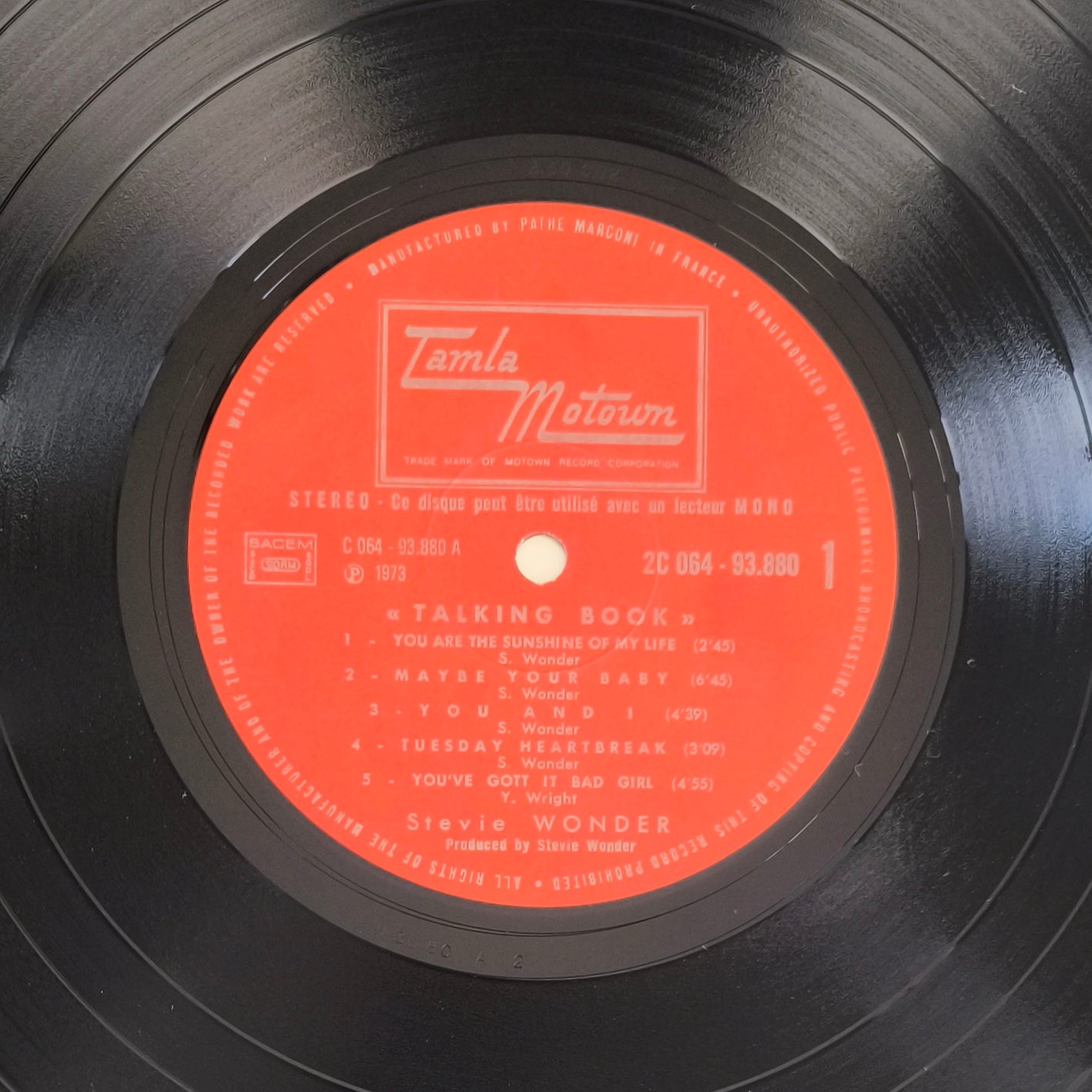 STEVIE WONDER - Talking Book