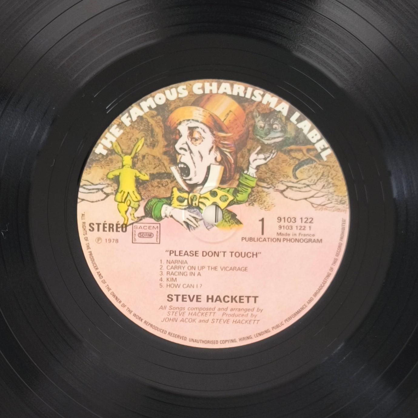 STEVE HACKETT - Please Don't Touch!