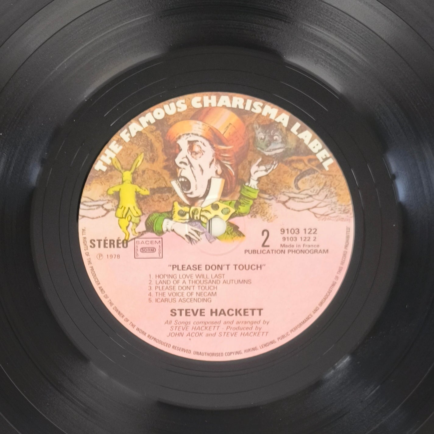 STEVE HACKETT - Please Don't Touch!