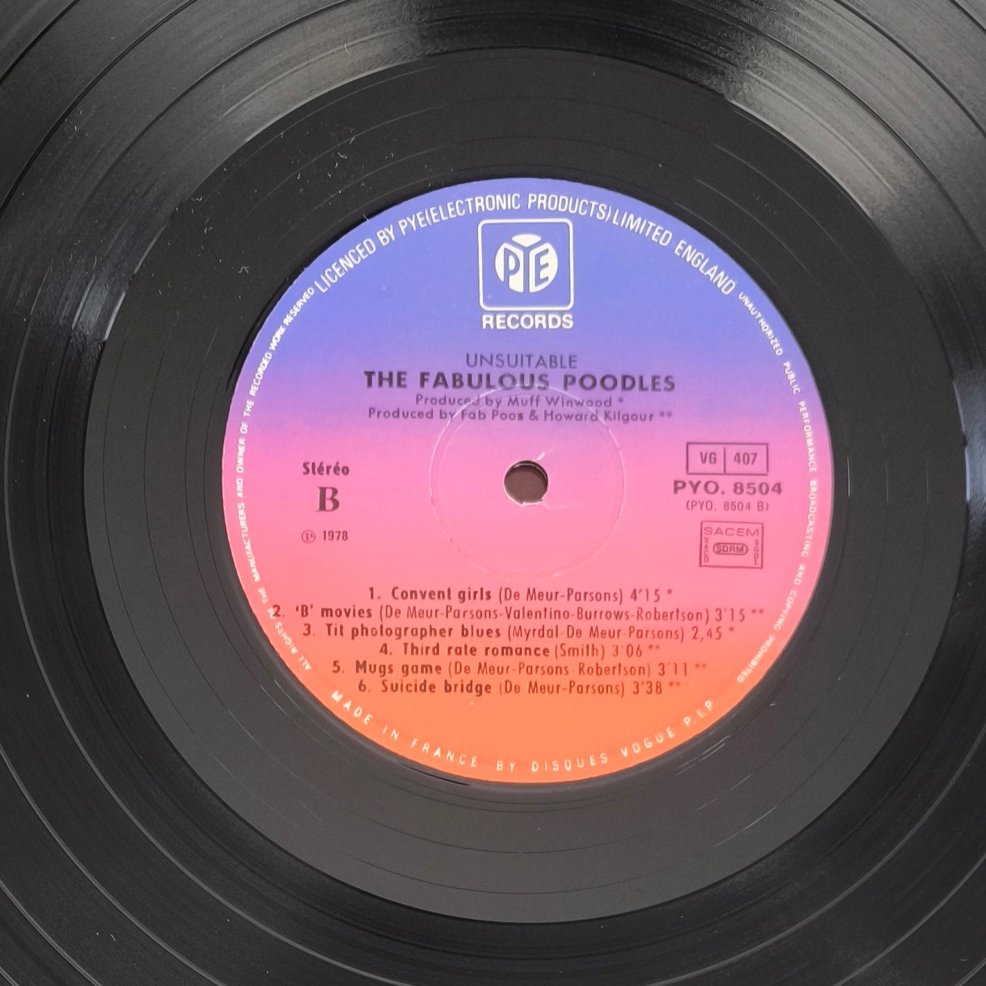 FABULOUS POODLES - Unsuitable