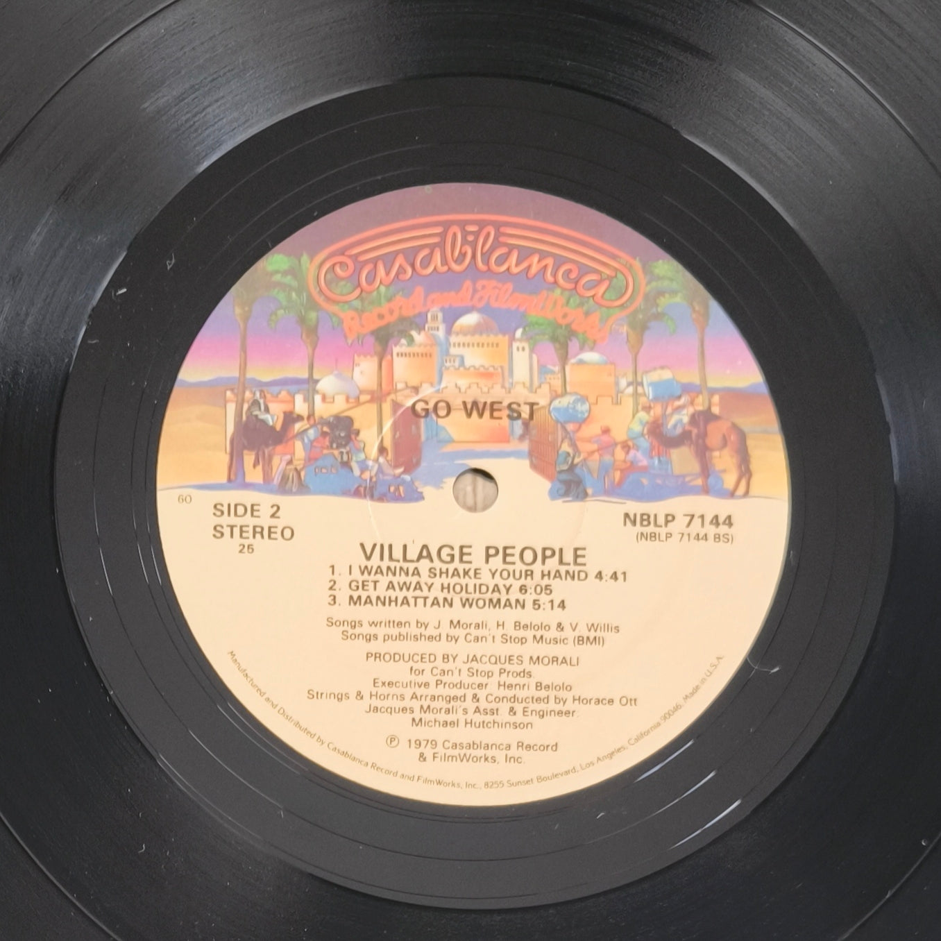 VILLAGE PEOPLE - Go West (Pressage US)