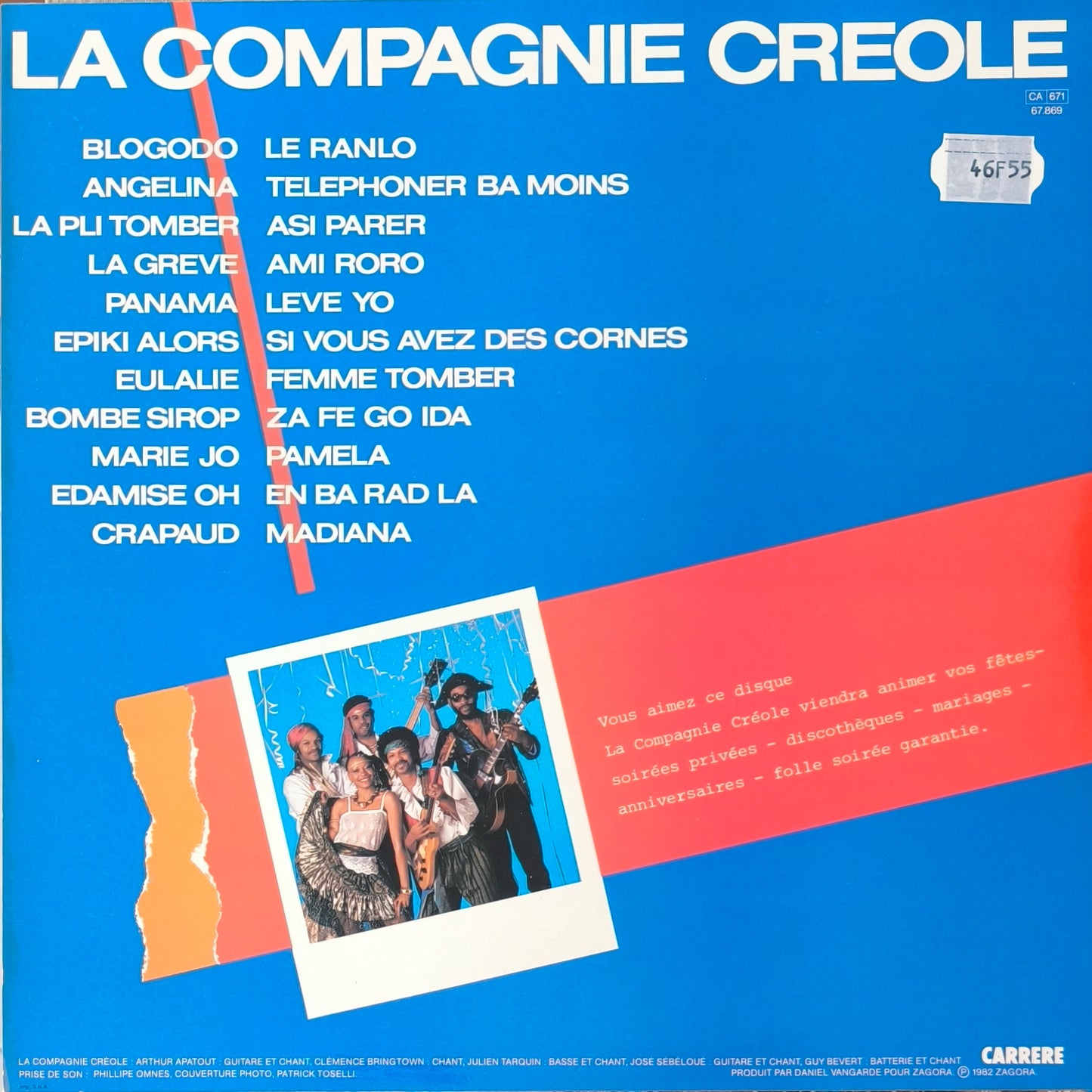 LA COMPAGNIE CREOLE - Blogodo
