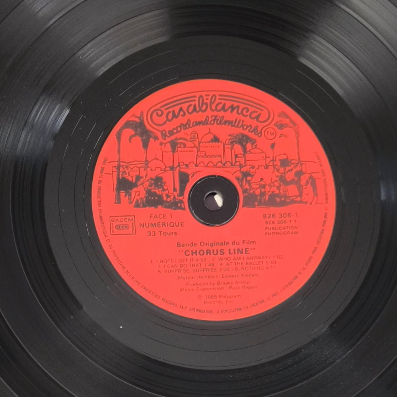 CHORUS LINE - Bande Originale du film