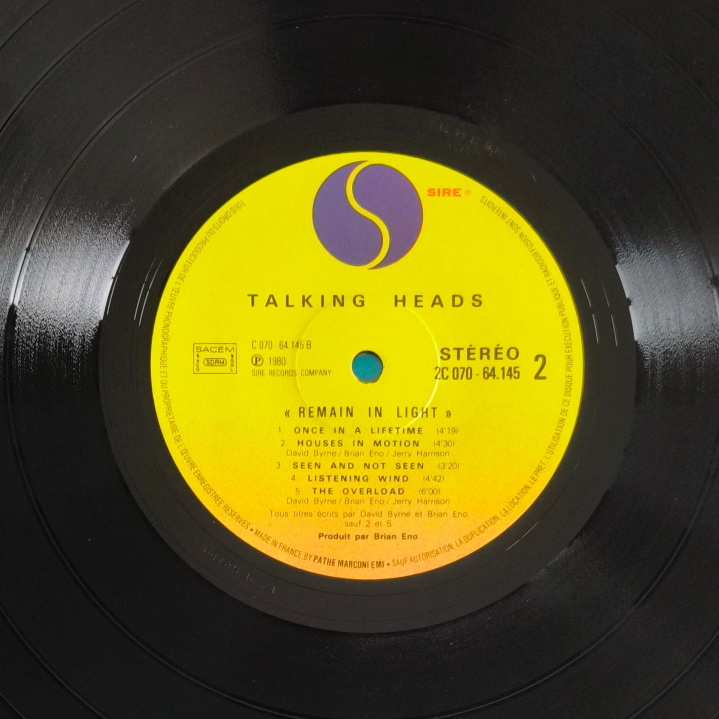 TALKING HEADS - Remain In Light