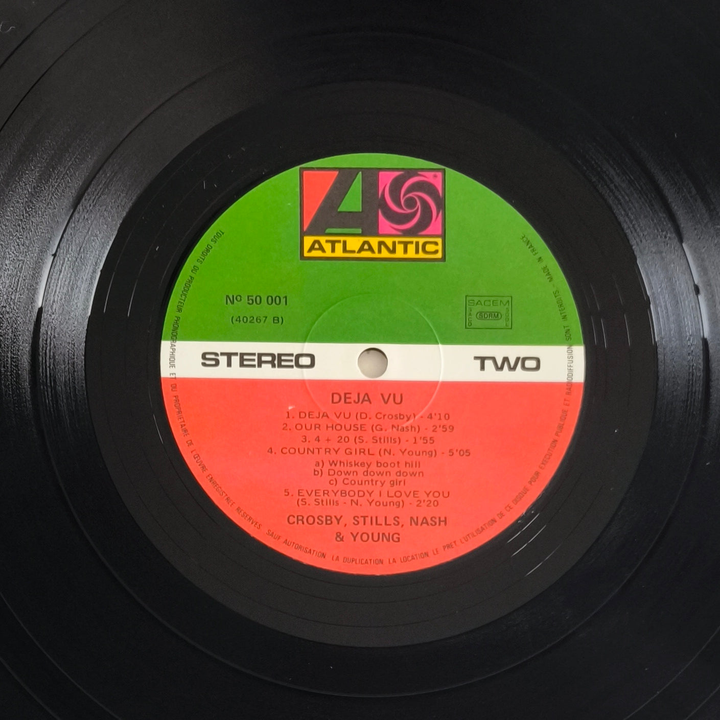 CROSBY, STILLS, NASH & YOUNG / DALLAS TAYLOR & GREG REEVES - Déjà Vu