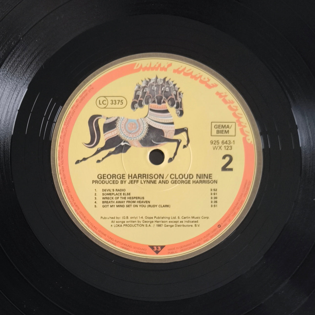 GEORGE HARRISON - Cloud Nine