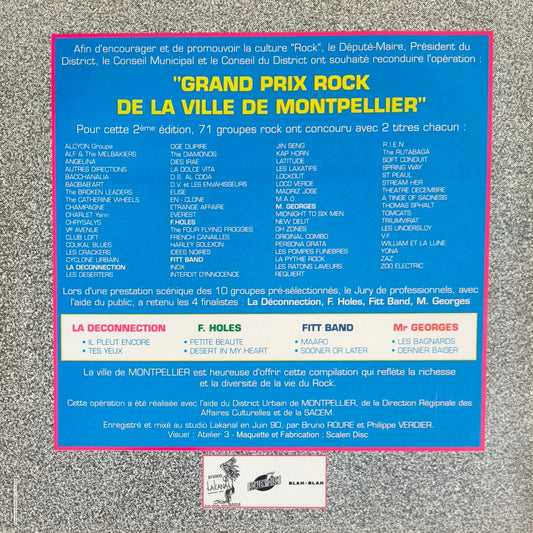 LA DECONNECTION / F'HOLES / FITT-BAND / Mr GEORGES - Grand Prix Rock De La Ville De Montpellier N° 2